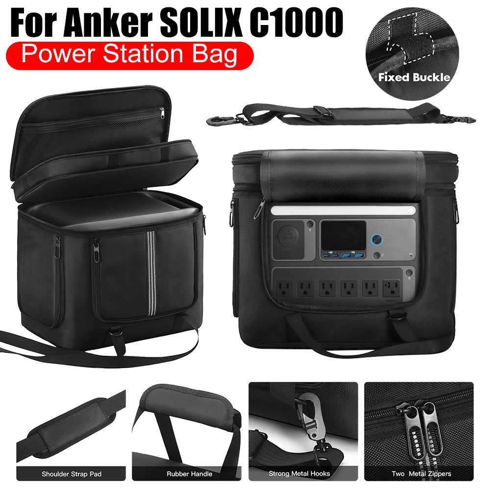 Anker Power Station Solix C1000 - Tas Pembawa untuk Anker SOLIX C1000