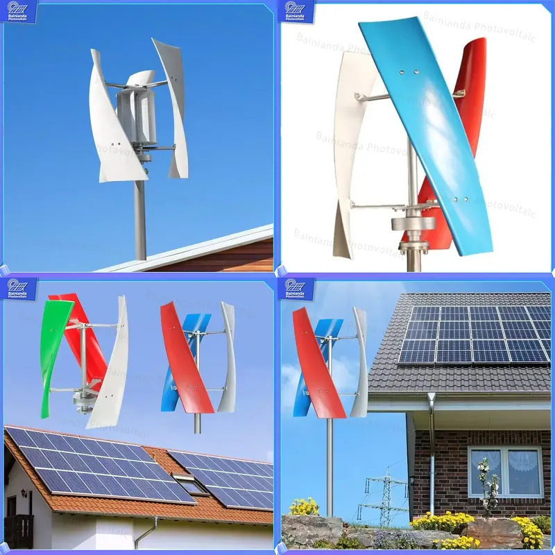 Wind Solar Hybrid Kit - Generator Turbin Angin Surya Hibrida 5KW