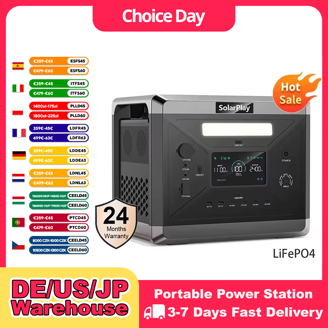 Lifepo4 Battery Pack - Stasiun Tenaga Portabel SOLARPLAY Q2501 Untuk