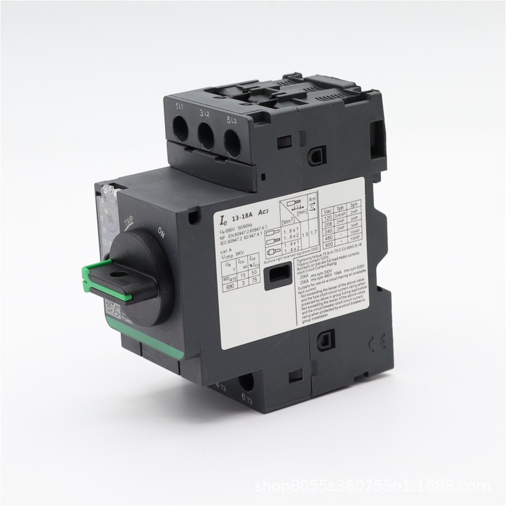 Din Rail Circuit Breaker - Pemutus Sirkuit Motor 3P GV2PE01C dengan