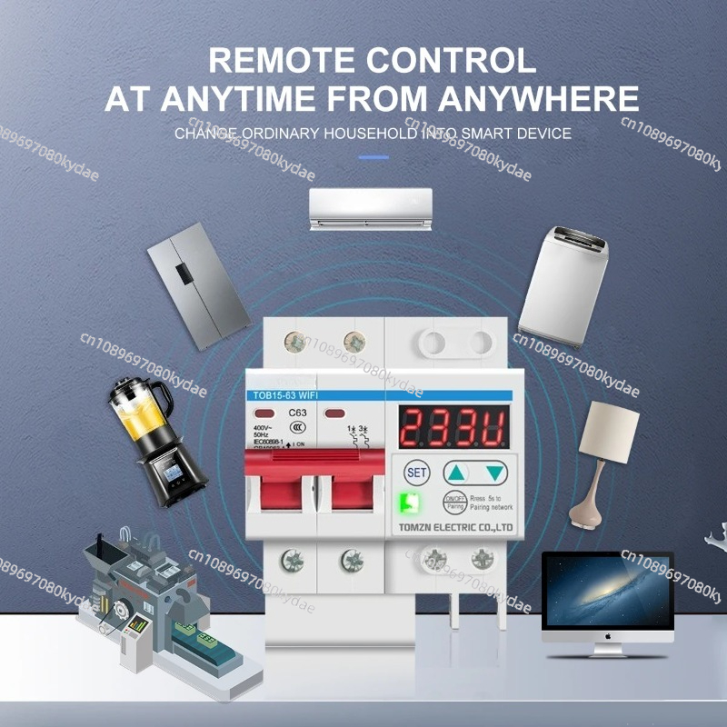 Sakelar Pintar WIFI Din Rail d - Din Rail Circuit Breaker ulasan dan harga