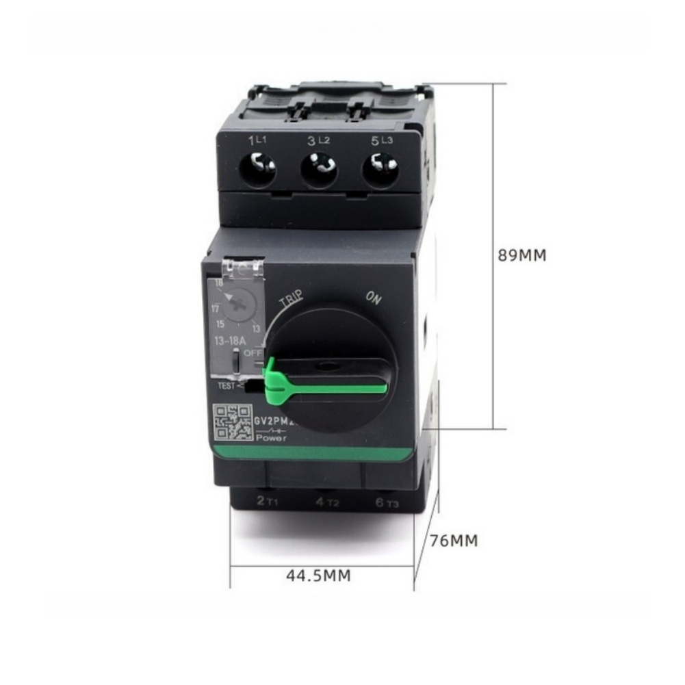 Pemutus Sirkuit Motor 3P GV2PE - Din Rail Circuit Breaker ulasan dan harga