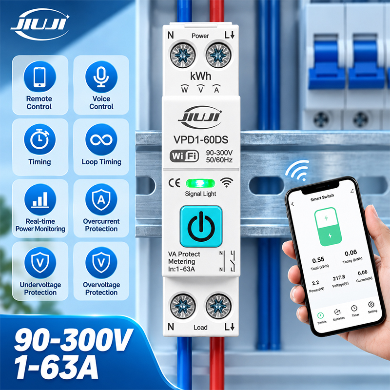 Sakelar DIN Rail WiFi Cerdas 1 - Din Rail Circuit Breaker ulasan dan harga