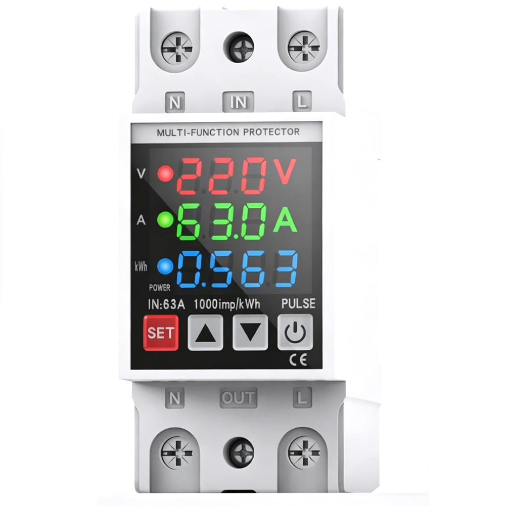 Pelindung Timer Pengukur Tegan - Din Rail Circuit Breaker ulasan dan harga
