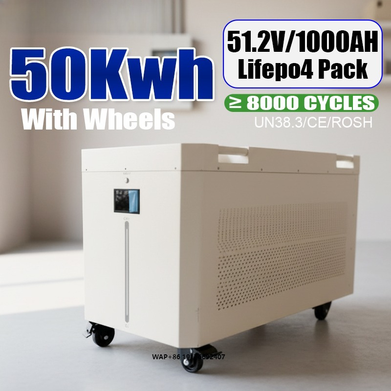 QSO All in One 51.2V 50Kw 50KW - Lifepo4 Battery Pack ulasan dan harga