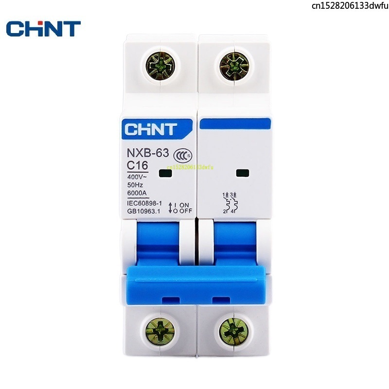 CHINT MCB NXB-63 2P 2A 10A 16A - Din Rail Circuit Breaker ulasan dan harga