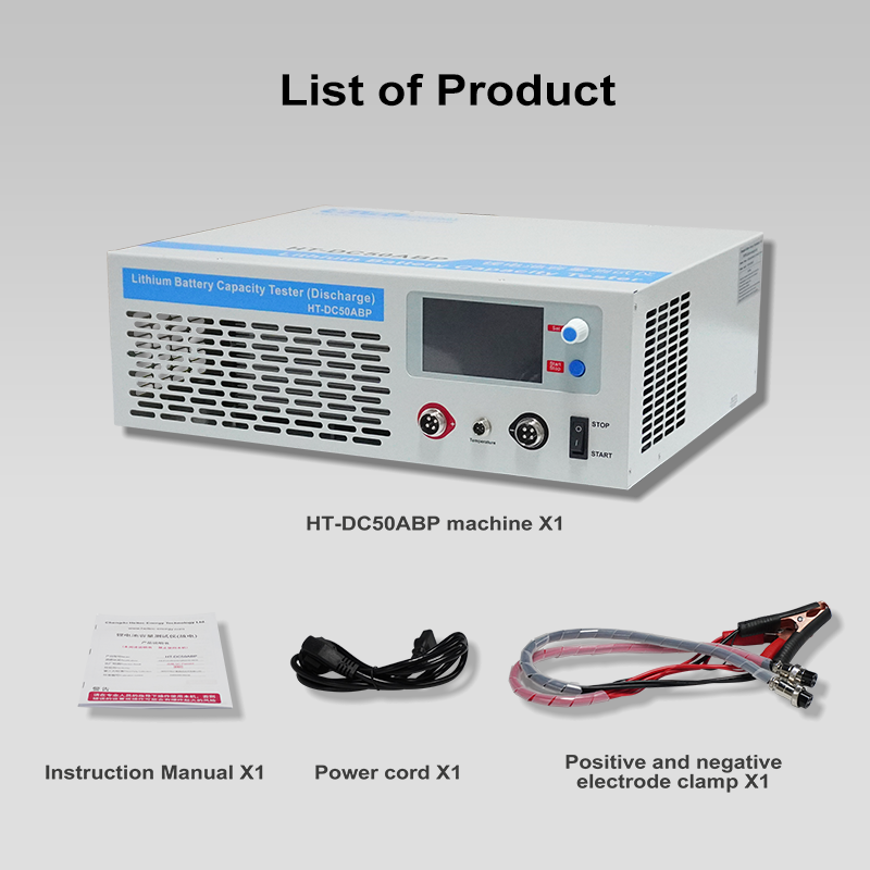 Heltec HT‑DC50ABP Penguji Kapa - Lifepo4 Battery Pack ulasan dan harga